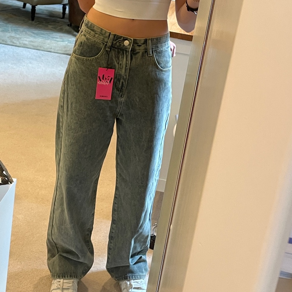 Womens Baggy Boyfriend Jeans